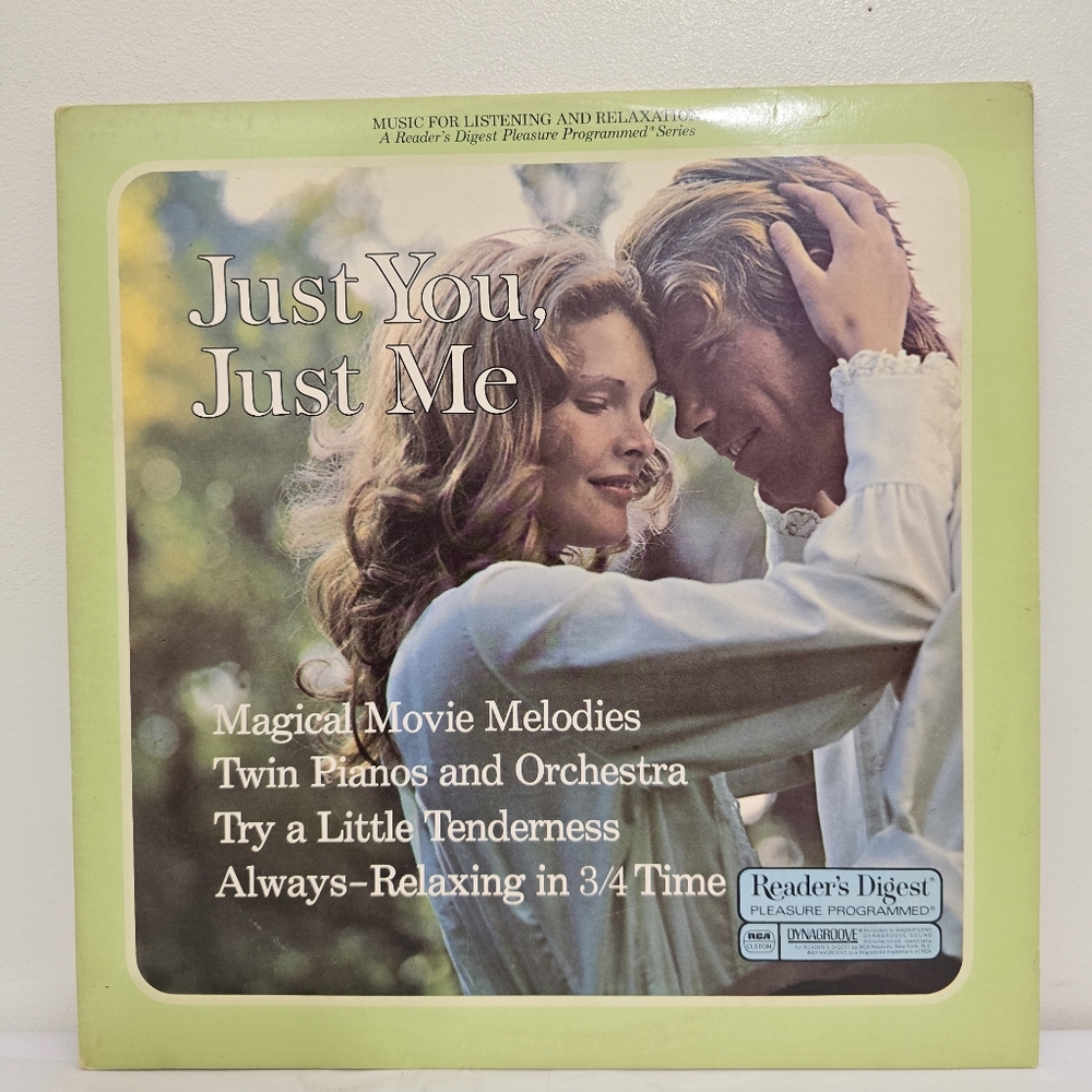 READER'S DIGEST Just You, Just Me 1972 Vinyl 2x‎ LP RCA Records Compilation